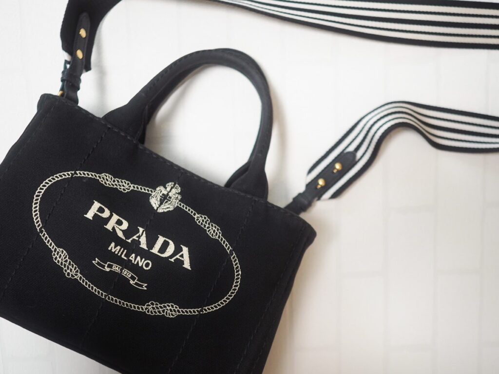 PRADA プラダ カナパトートバッグ-